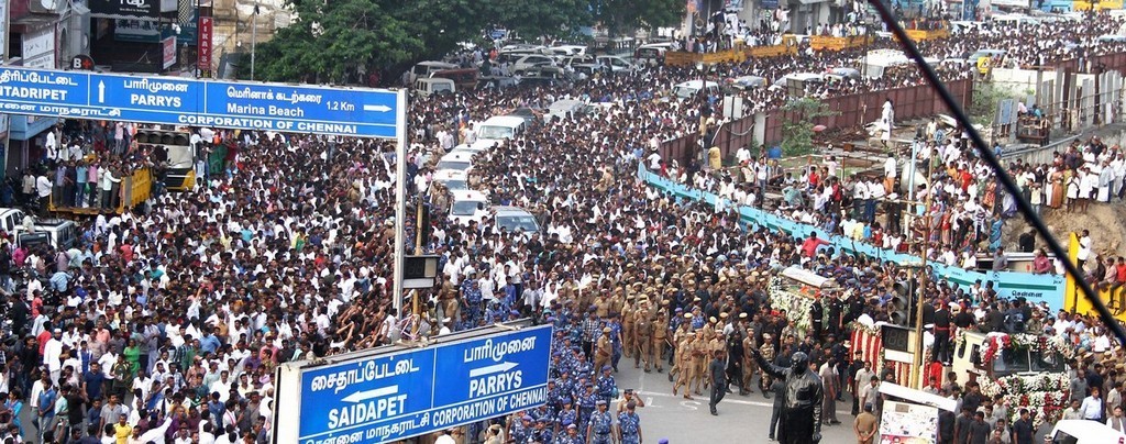 Tamil Nadu CM Jayalalithaa Final Journey Photos - 90 / 147 photos