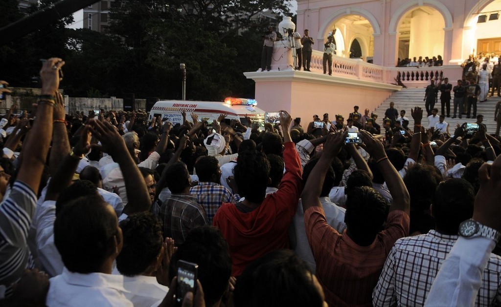 Tamil Nadu CM Jayalalithaa Final Journey Photos - 140 / 147 photos