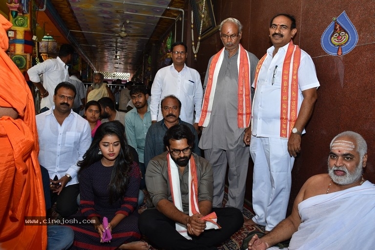 Tej I Love You Movie Team At Kanaka Durga Temple - 2 / 21 photos