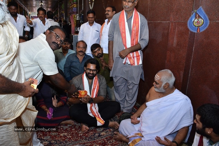 Tej I Love You Movie Team At Kanaka Durga Temple - 16 / 21 photos