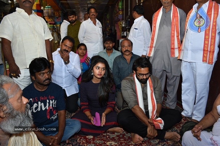 Tej I Love You Movie Team At Kanaka Durga Temple - 20 / 21 photos