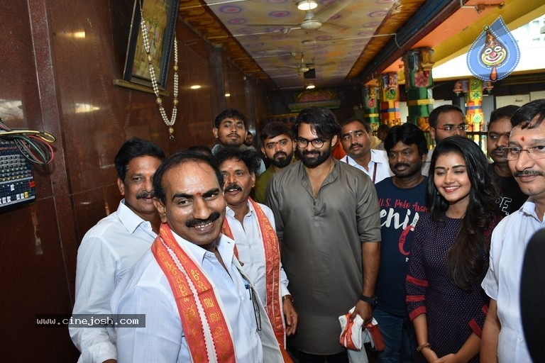 Tej I Love You Movie Team At Kanaka Durga Temple - 21 / 21 photos