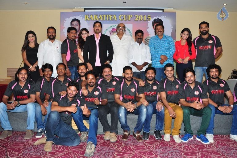 Telangana Stars Cricket Team Dress Launch Photos - 14 / 63 photos