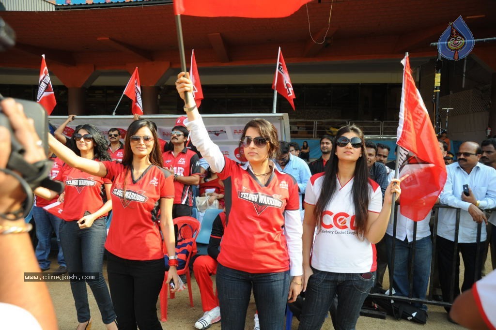 Telugu Warriors VS Bengal Tigers Match - 63 / 141 photos