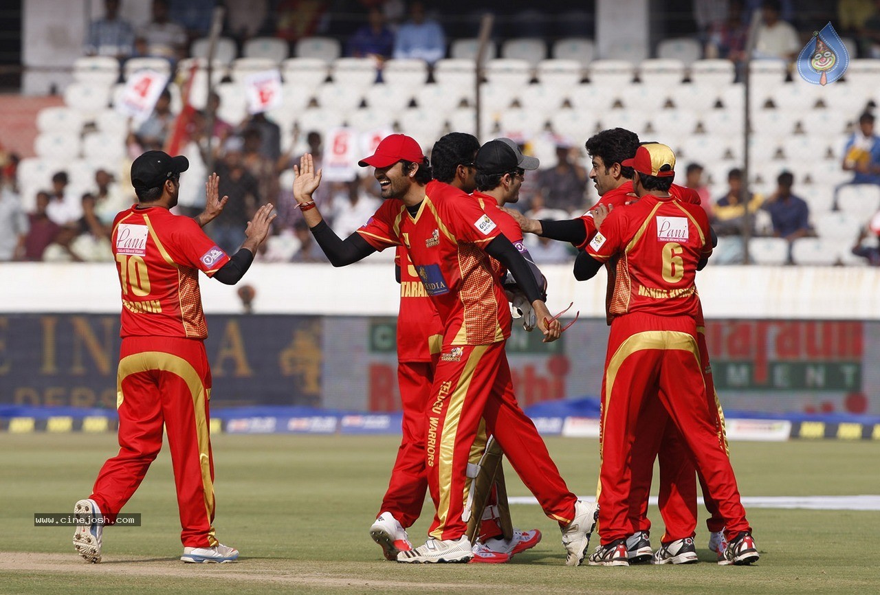 Telugu Warriors vs Chennai Rhinos Final Match Photos - 35 / 120 photos