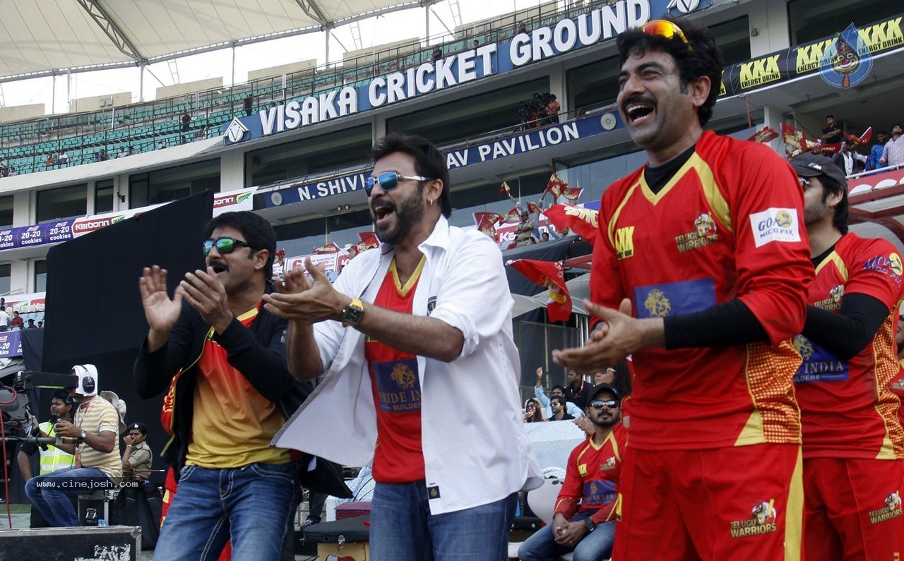 Telugu Warriors vs Chennai Rhinos Final Match Photos - 65 / 120 photos