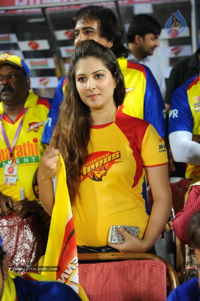 Telugu Warriors VS Chennai Rhinos Match  - 37 / 61 photos