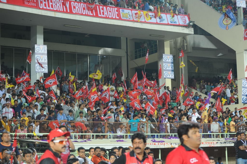 Telugu Warriors VS Chennai Rhinos Match  - 39 / 61 photos