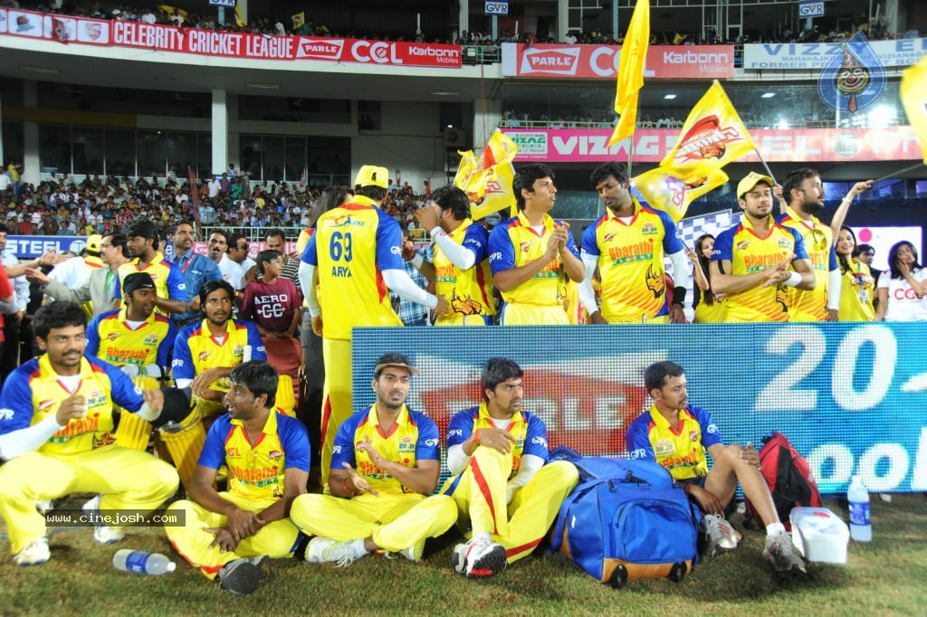 Telugu Warriors VS Chennai Rhinos Match  - 51 / 61 photos