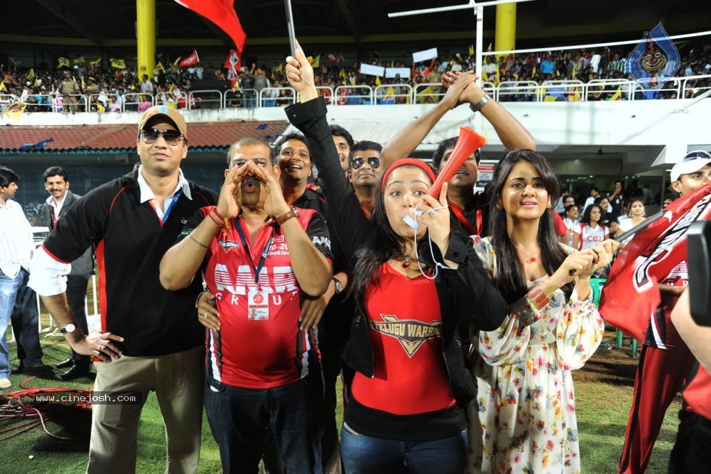 Chennai Rhinos VS Telugu Warriors  Semi Final Match - 64 / 96 photos