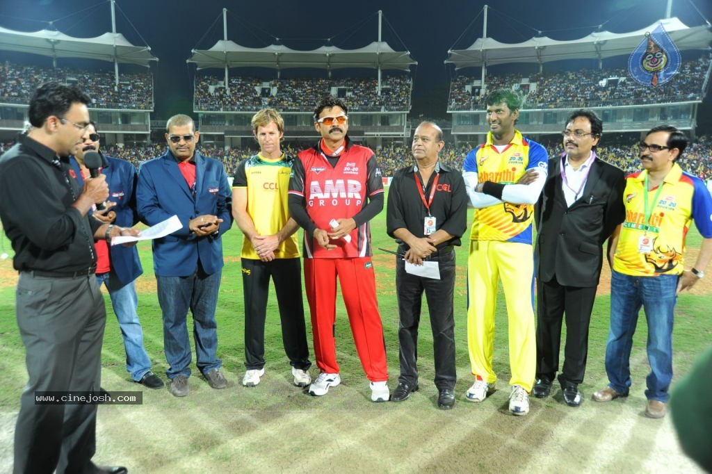 Chennai Rhinos VS Telugu Warriors  Semi Final Match - 82 / 96 photos