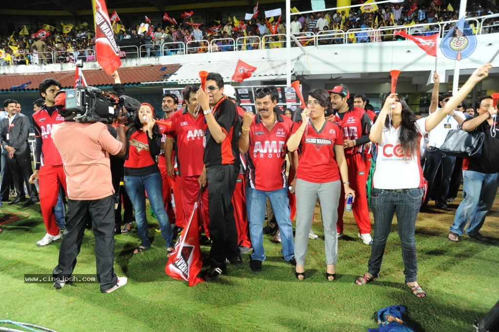 Chennai Rhinos VS Telugu Warriors  Semi Final Match - 88 / 96 photos