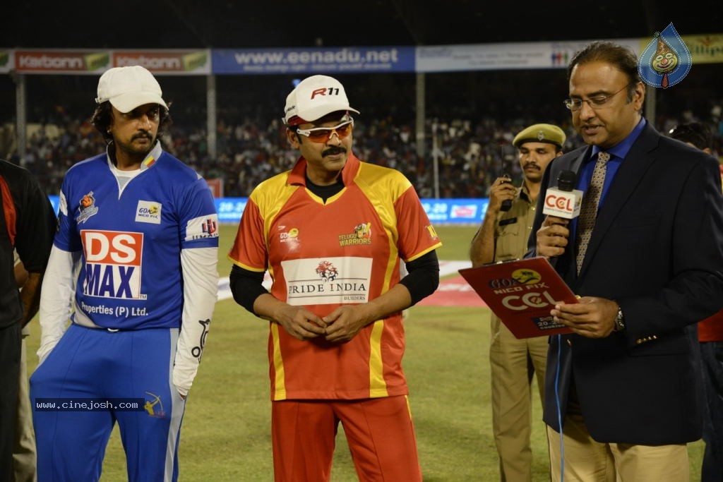 Telugu Warriors Vs Karnataka Bulldozers Match Stills - 1 / 190 photos