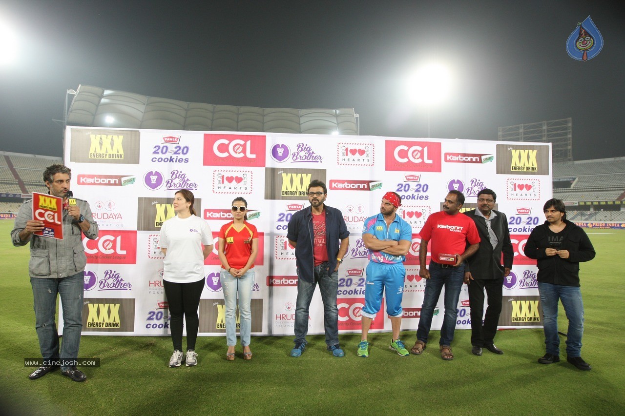 Telugu Warriors Vs Mumbai Heroes Match Photos - 5 / 150 photos