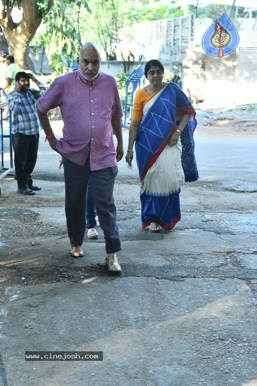 Tollywood Celebrities Cast Their Vote - 11 / 61 photos