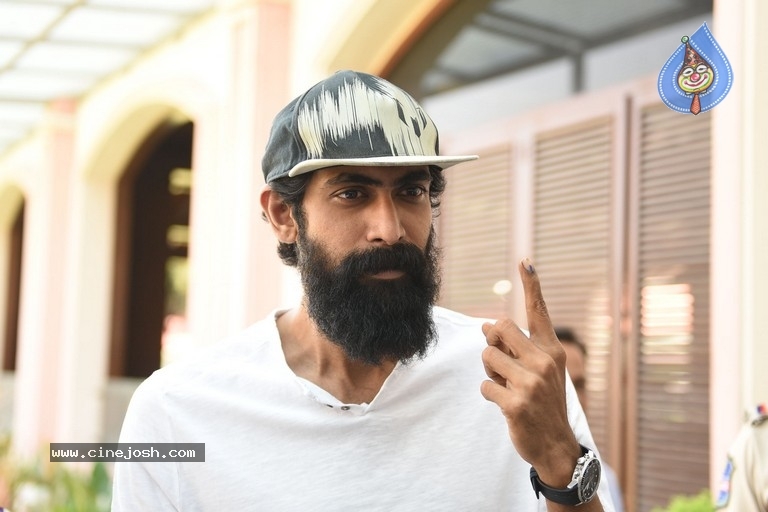 Tollywood Celebrities Cast Their Vote - 29 / 61 photos