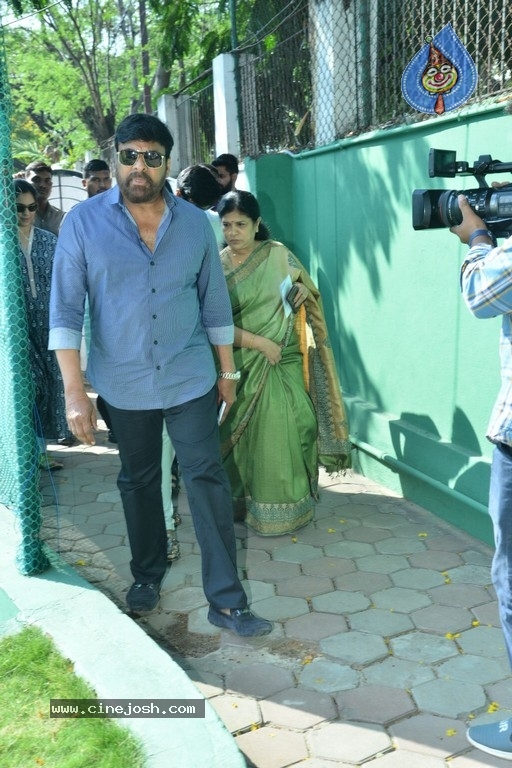 Tollywood Celebrities Cast Their Vote - 34 / 61 photos