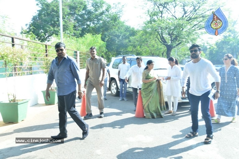 Tollywood Celebrities Cast Their Vote - 58 / 61 photos