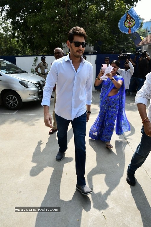 Tollywood Celebrities Cast their Votes  - 3 / 63 photos