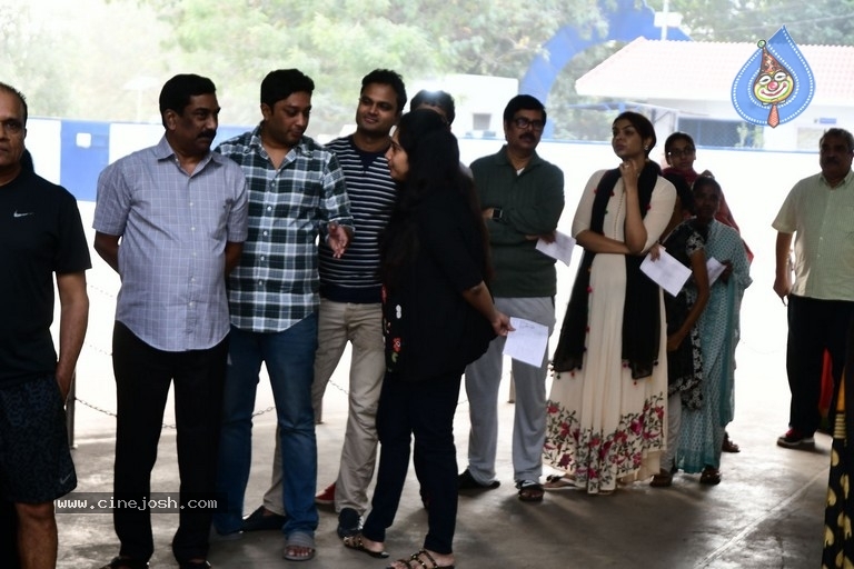 Tollywood Celebrities Cast their Votes  - 59 / 63 photos