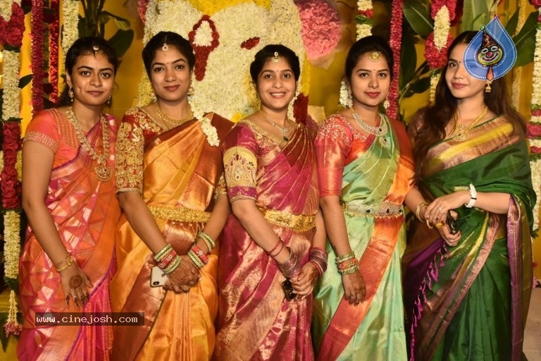 Tollywood Celebs At Harika And Karthik Wedding Ceremony - 8 / 42 photos