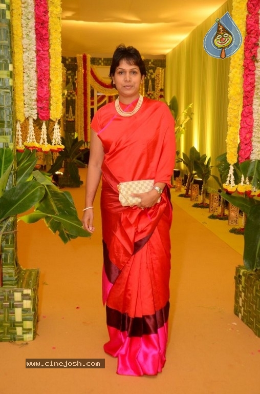 Tollywood Celebs At Harika And Karthik Wedding Ceremony - 32 / 42 photos