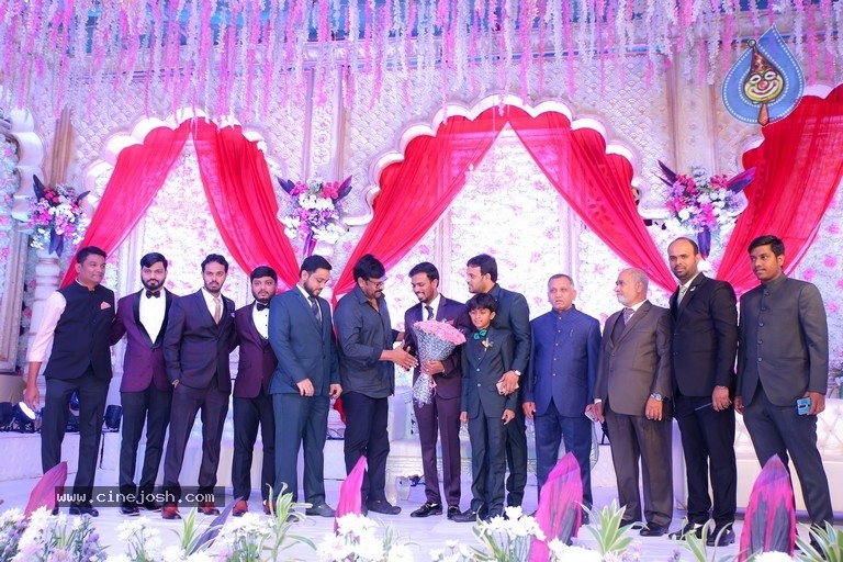 Top Celebrities at Syed Javed Ali Wedding Reception 01 - 13 / 62 photos
