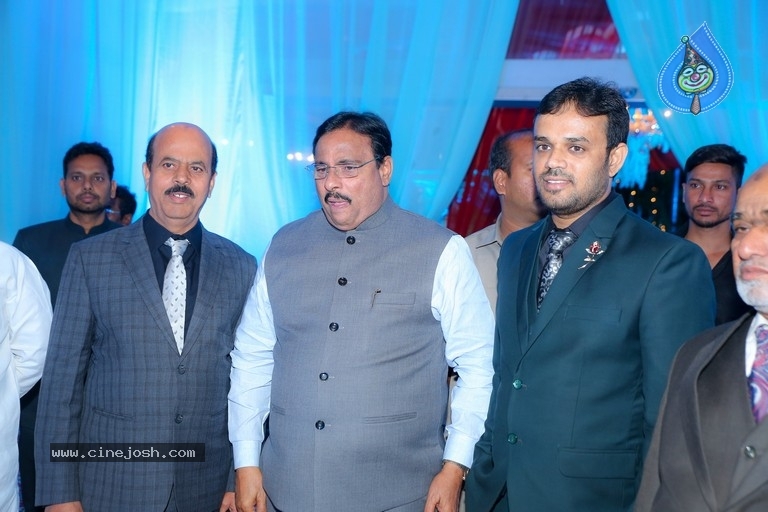 Top Celebrities at Syed Javed Ali Wedding Reception 01 - 62 / 62 photos