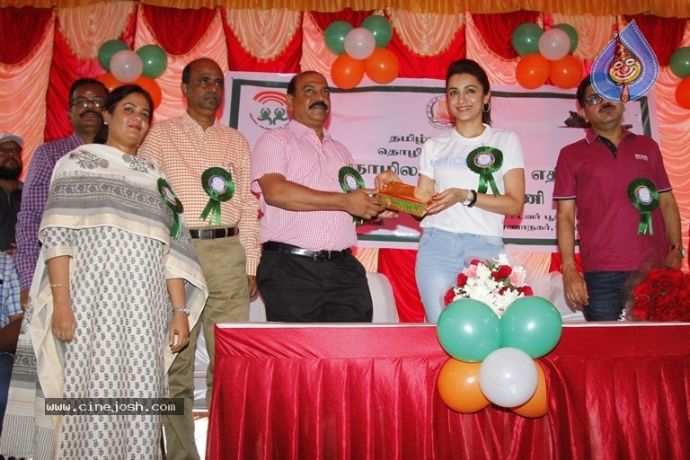 Trisha At Rally Against Child Labour Photos - 5 / 9 photos