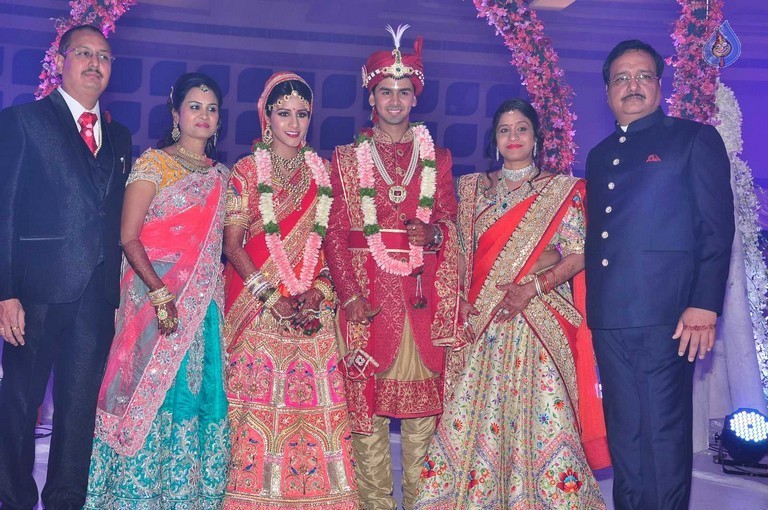 Trupthi and Ankit Wedding Reception - 20 / 57 photos