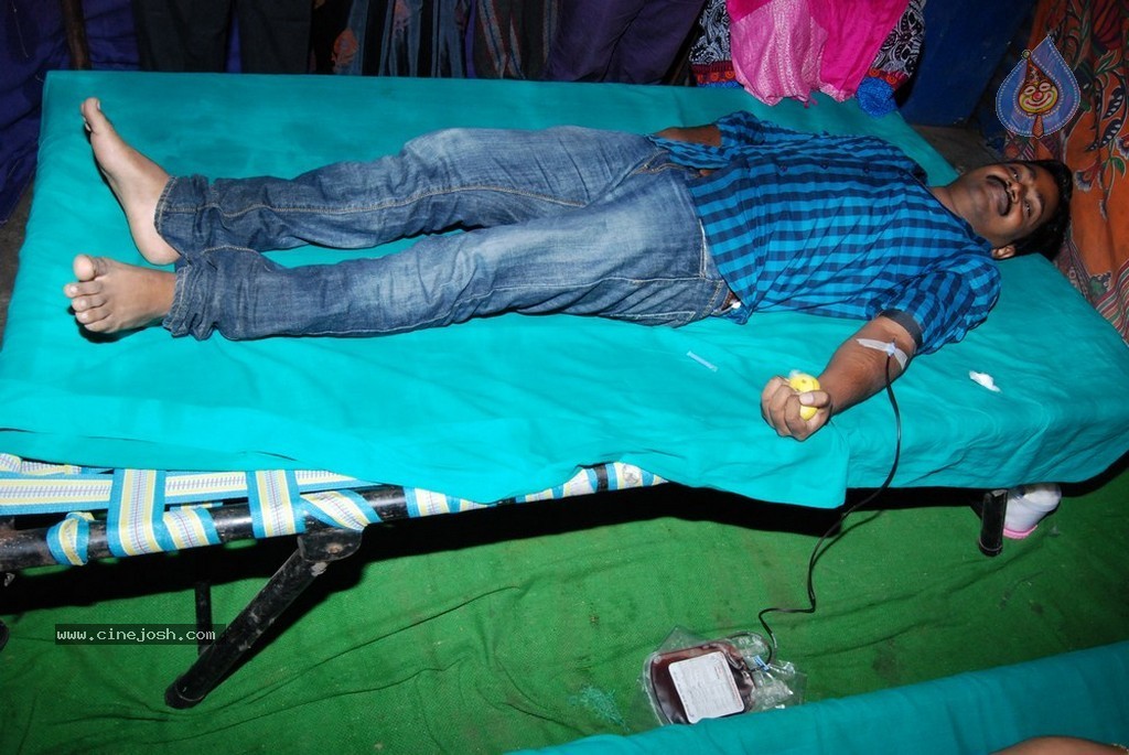 TV Artist Madhu Sudhan Blood n Food Donation Camp - 40 / 69 photos