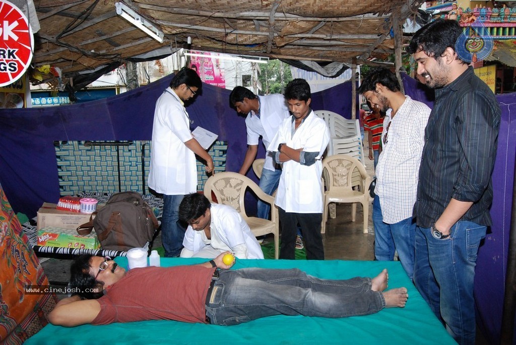 TV Artist Madhu Sudhan Blood n Food Donation Camp - 64 / 69 photos