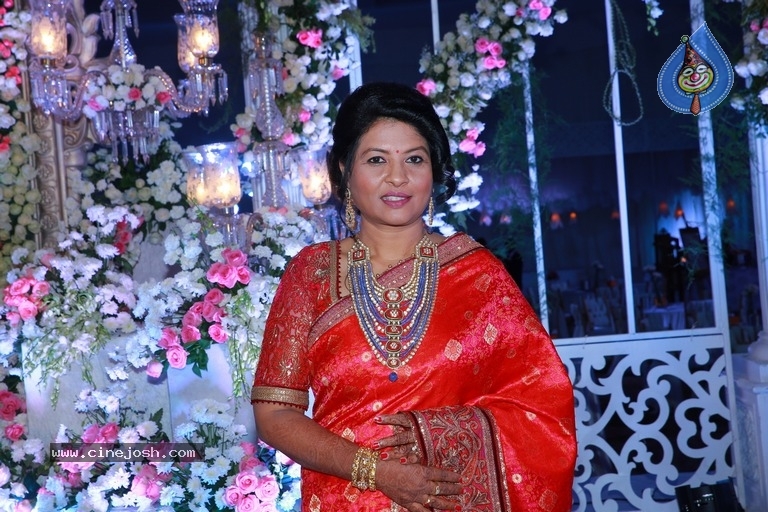 Uday Bhargav And Naga Sabitha Wedding Reception Photos - 1 / 42 photos