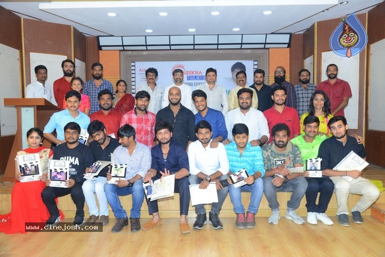 Uttej Mayukha Film Acting School Press meet - 12 / 30 photos