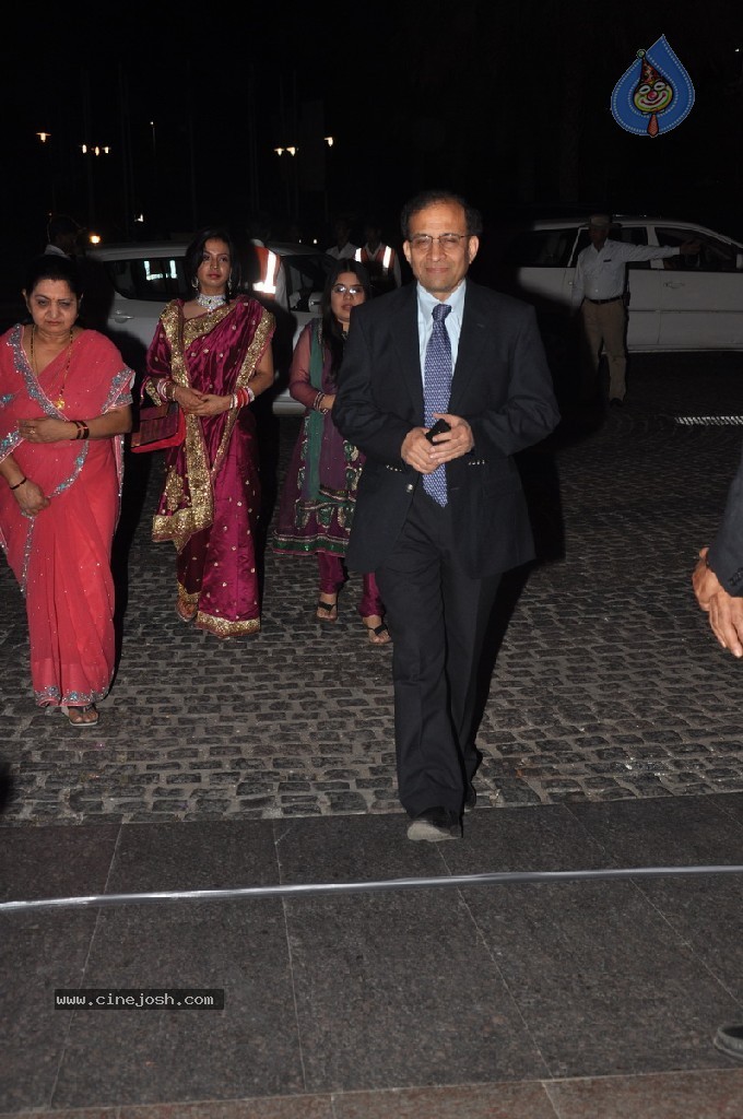Vaartha MD Girish Sanghi Son Wedding Reception - 17 / 150 photos