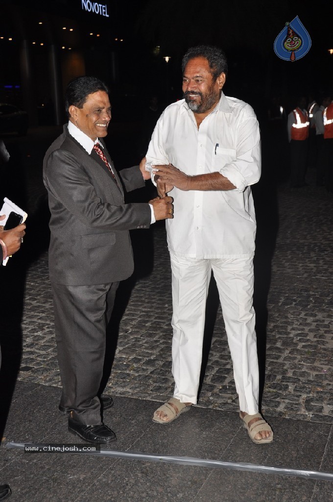 Vaartha MD Girish Sanghi Son Wedding Reception - 27 / 150 photos
