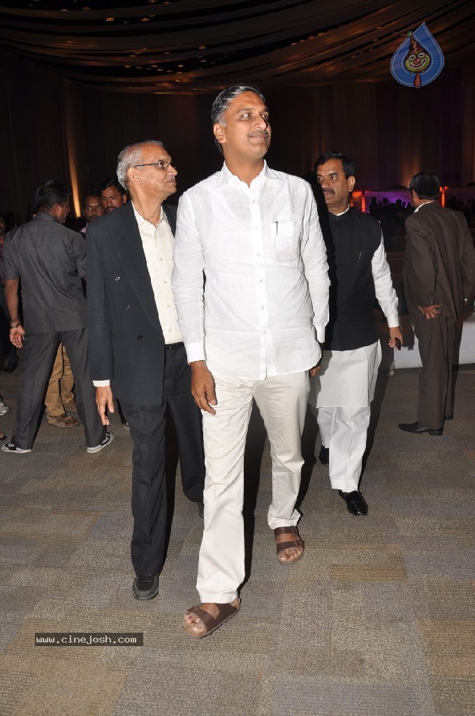 Vaartha MD Girish Sanghi Son Wedding Reception - 31 / 150 photos