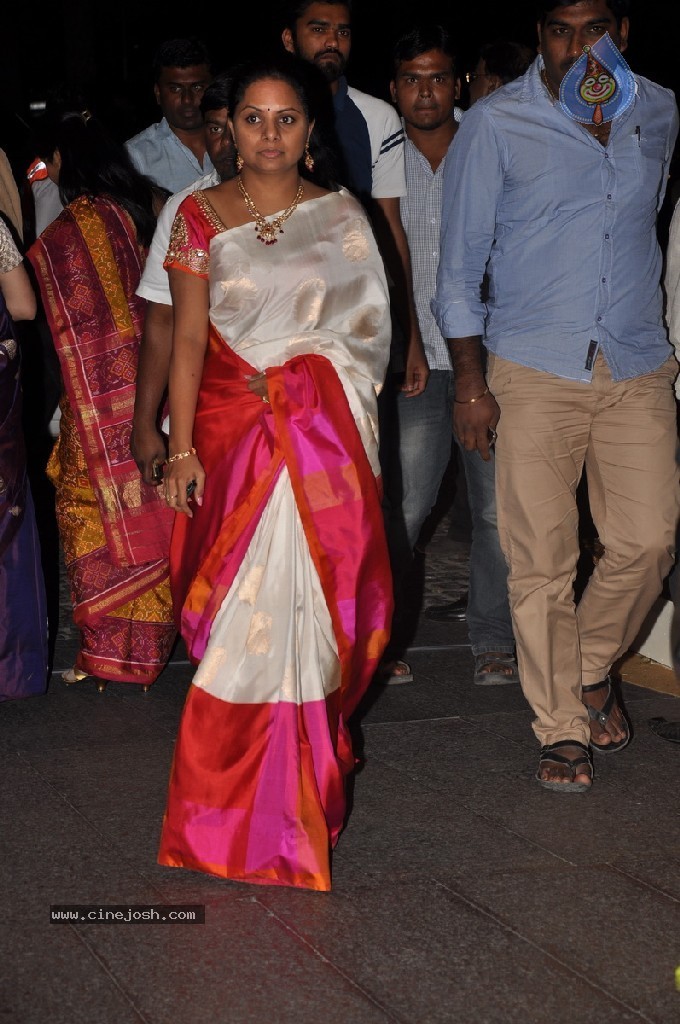 Vaartha MD Girish Sanghi Son Wedding Reception - 41 / 150 photos