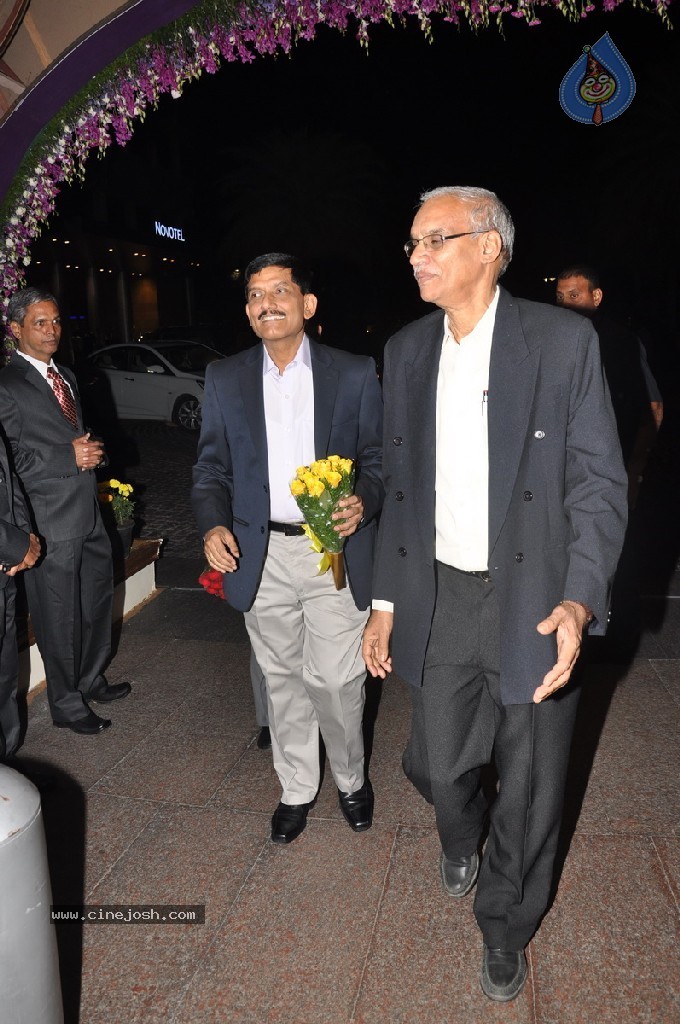 Vaartha MD Girish Sanghi Son Wedding Reception - 116 / 150 photos