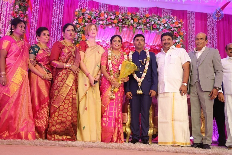 Vagai Chandrasekar Daughter Wedding Reception - 9 / 73 photos