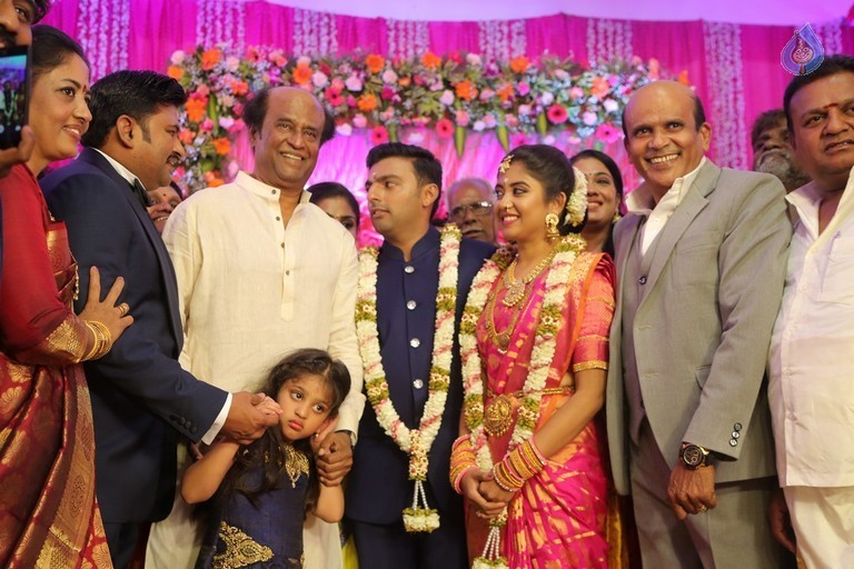 Vagai Chandrasekar Daughter Wedding Reception - 26 / 73 photos