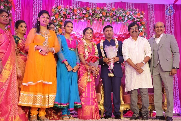 Vagai Chandrasekar Daughter Wedding Reception - 28 / 73 photos