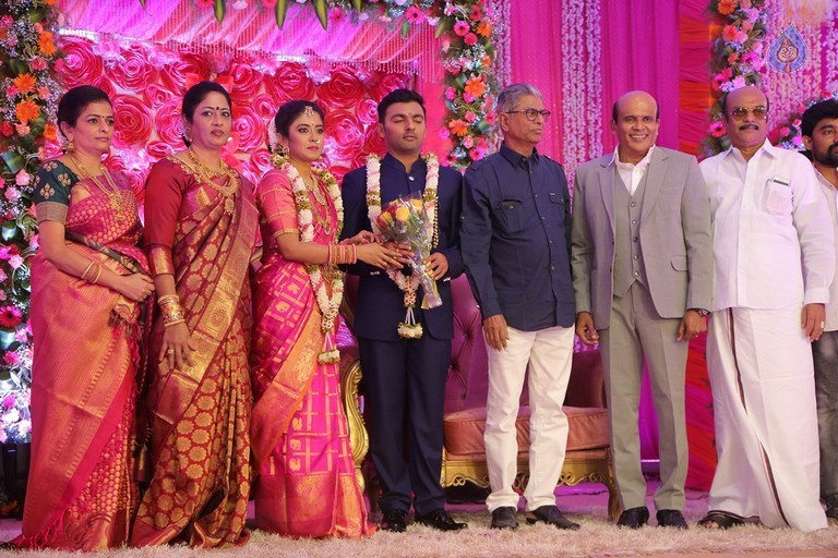 Vagai Chandrasekar Daughter Wedding Reception - 53 / 73 photos