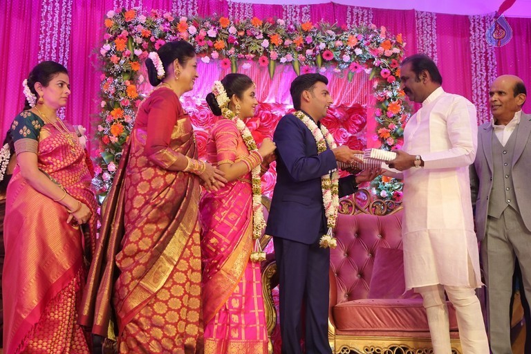 Vagai Chandrasekar Daughter Wedding Reception - 68 / 73 photos