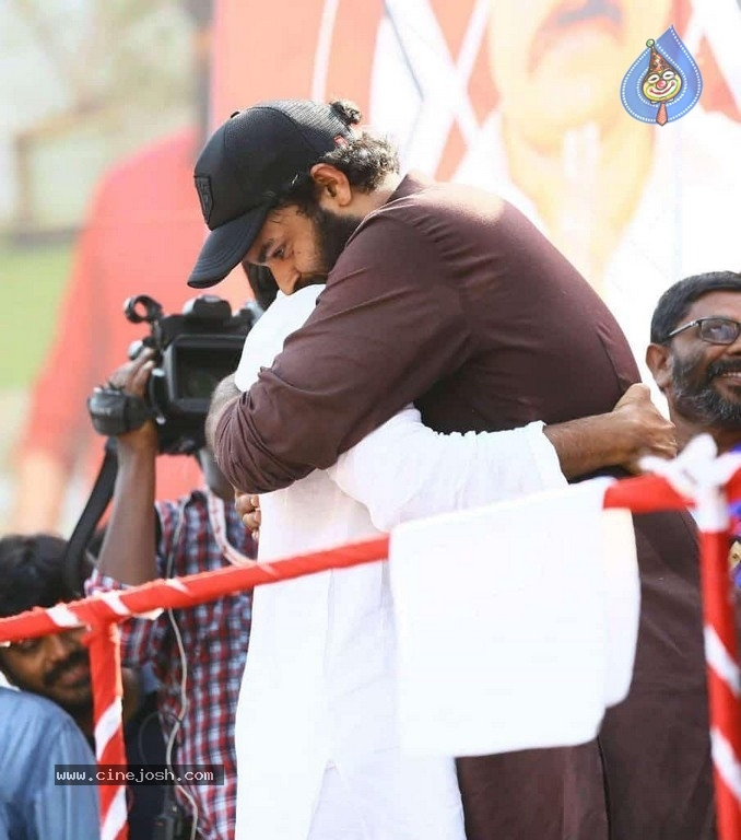 Varun Tej at Janasena Final Day Election Rally - 5 / 12 photos