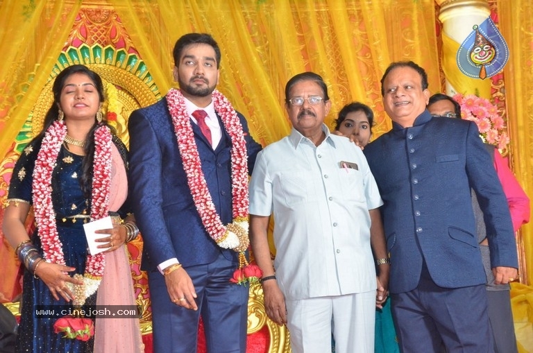 Vasu Vikram Daughter Sandhiya Wedding Reception Stills - 32 / 32 photos