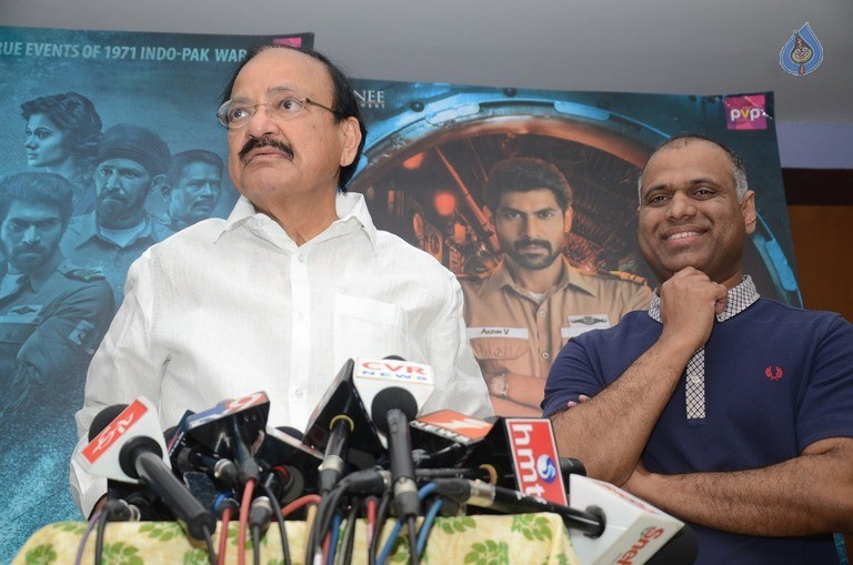 Venkaiah Naidu Watching Ghazi Movie - 11 / 42 photos