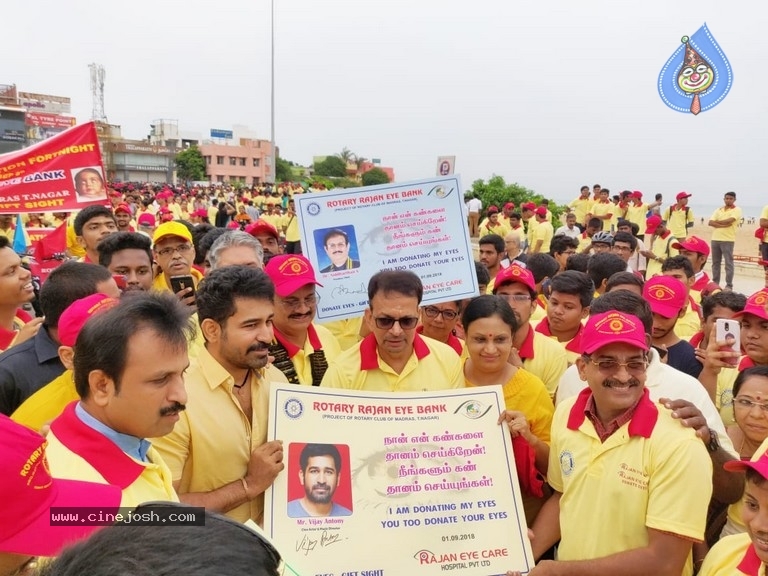 Vijay Antony At Eye Donation Campaign - 4 / 6 photos