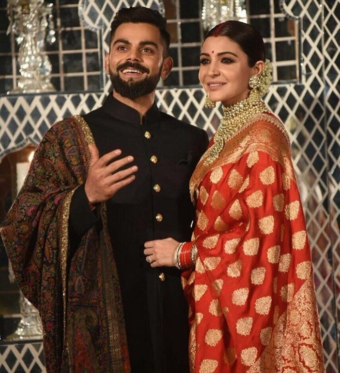 Virat and Anushka Reception Photos - 9 / 10 photos