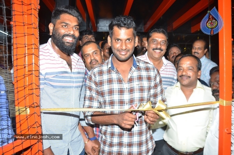 Vishal Inugurate V Square Sports Arena - 8 / 8 photos